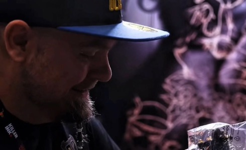 Rick tattoo artist at broken puppet tattoo Worthing uk